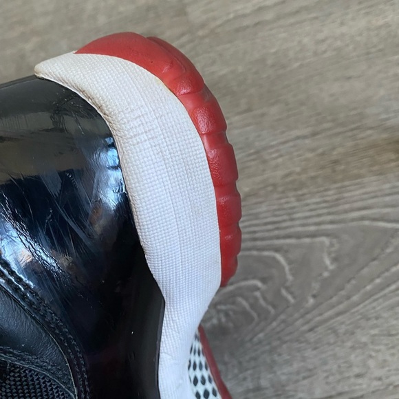 JORDAN 11 RETRO BRED SNEAKERS - Picture 15 of 17